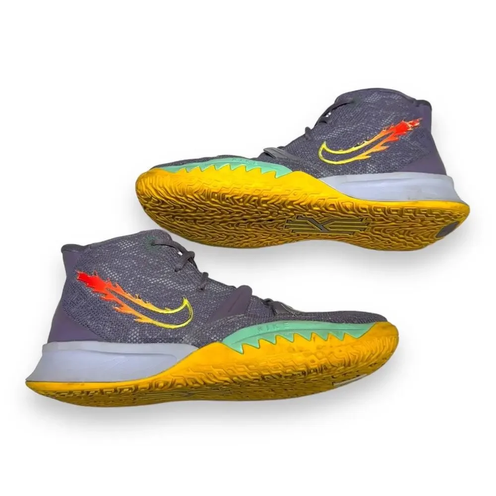 Nike‎ Kyrie 7 DayBreak Citron Pulse 6.5Y 6.5 CT4080-500 Grade School Shoes